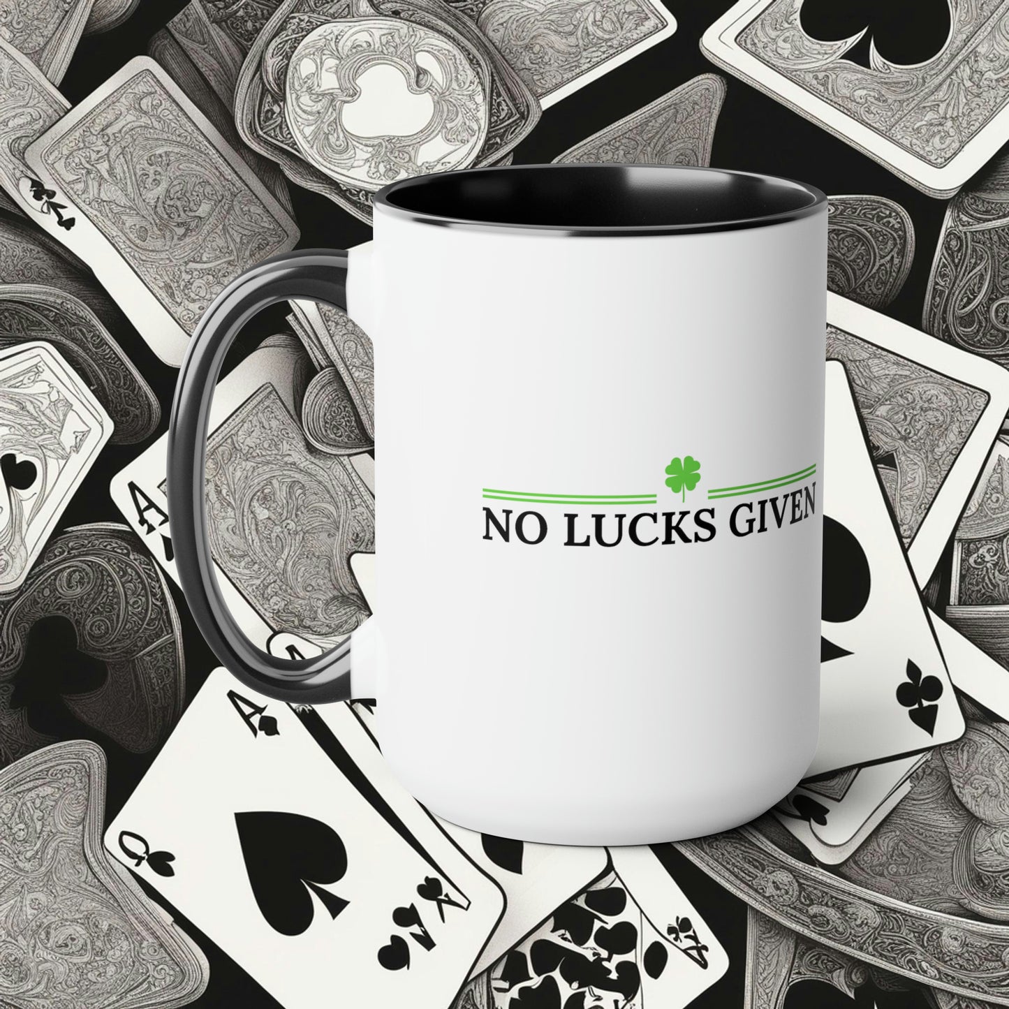 May the Flop be with you - No Lucks Given 11oz Black Mug