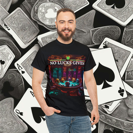 Game Over! No Lucks Given unisex heavy cotton tee