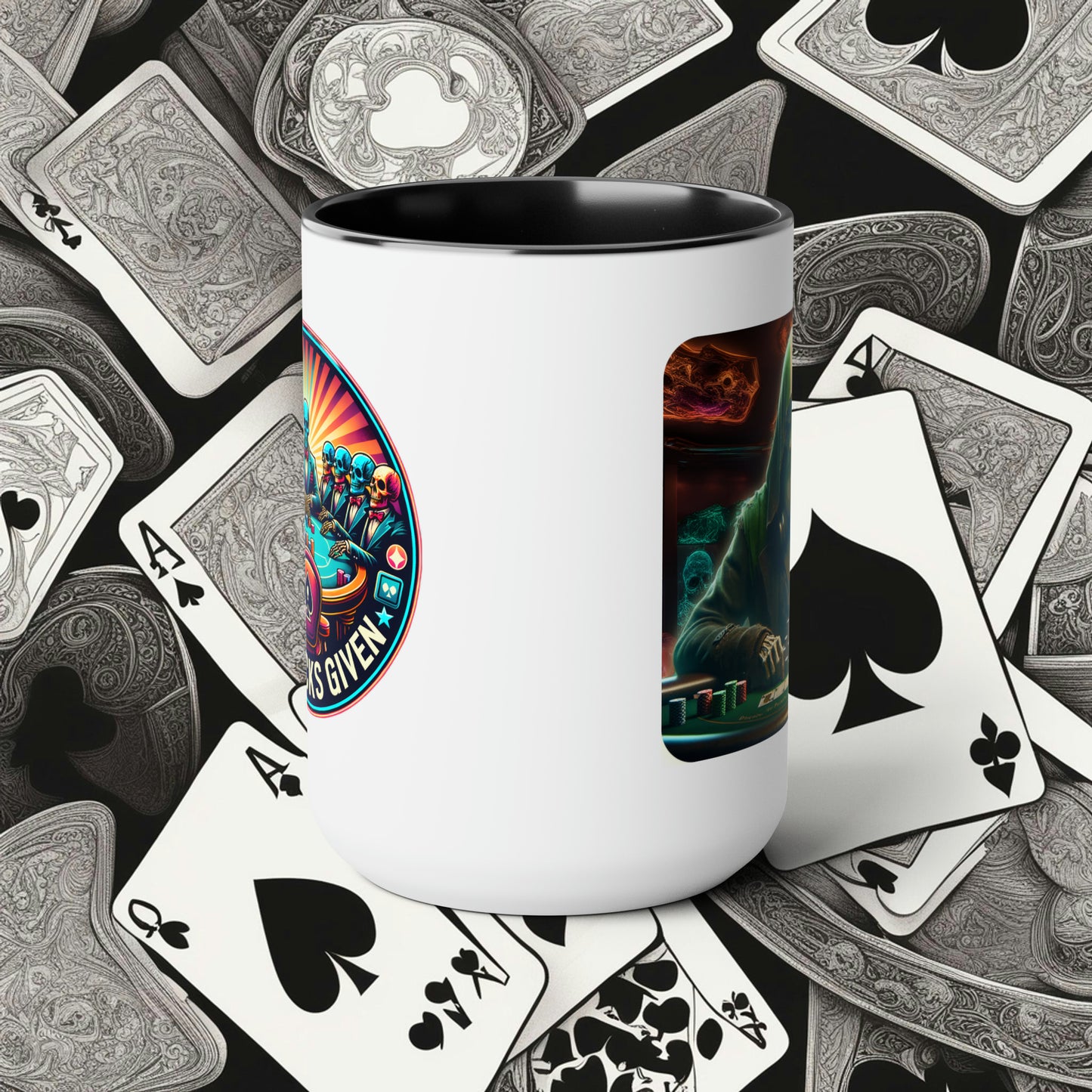 Mysterious Irish Poker Player - No Lucks Given 11oz Mug