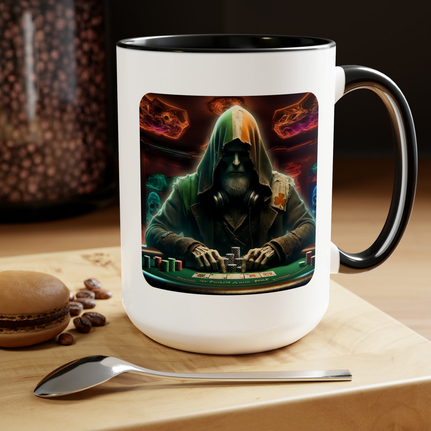 Mysterious Irish Poker Player - No Lucks Given 11oz Mug